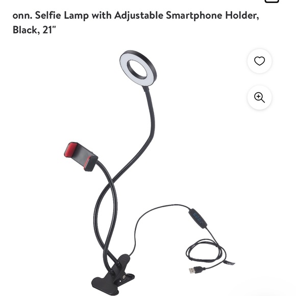 Selfie ring light with phone stand - Picture 6 of 6